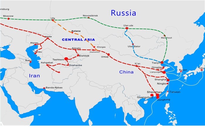 上海到杜尚別集裝箱鐵路報價 真誠推薦 廣州航承國際物流供應(yīng)