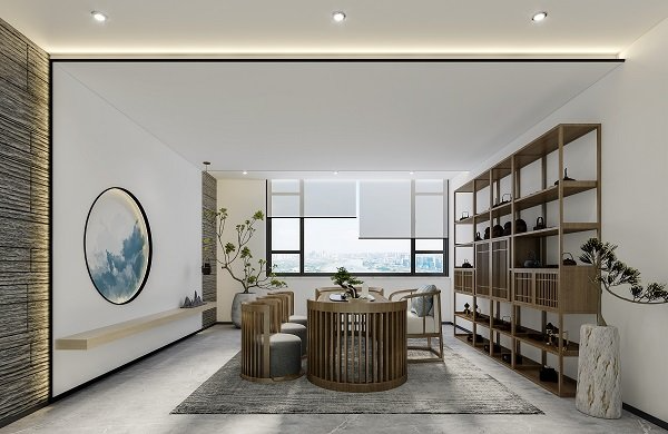 上海公司展廳裝修設計哪家好 上海森仕裝飾設計供應