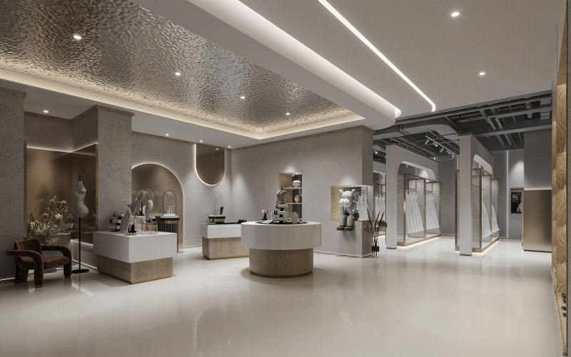 上海办公楼展厅装修设计流程 上海森仕装饰设计供应
