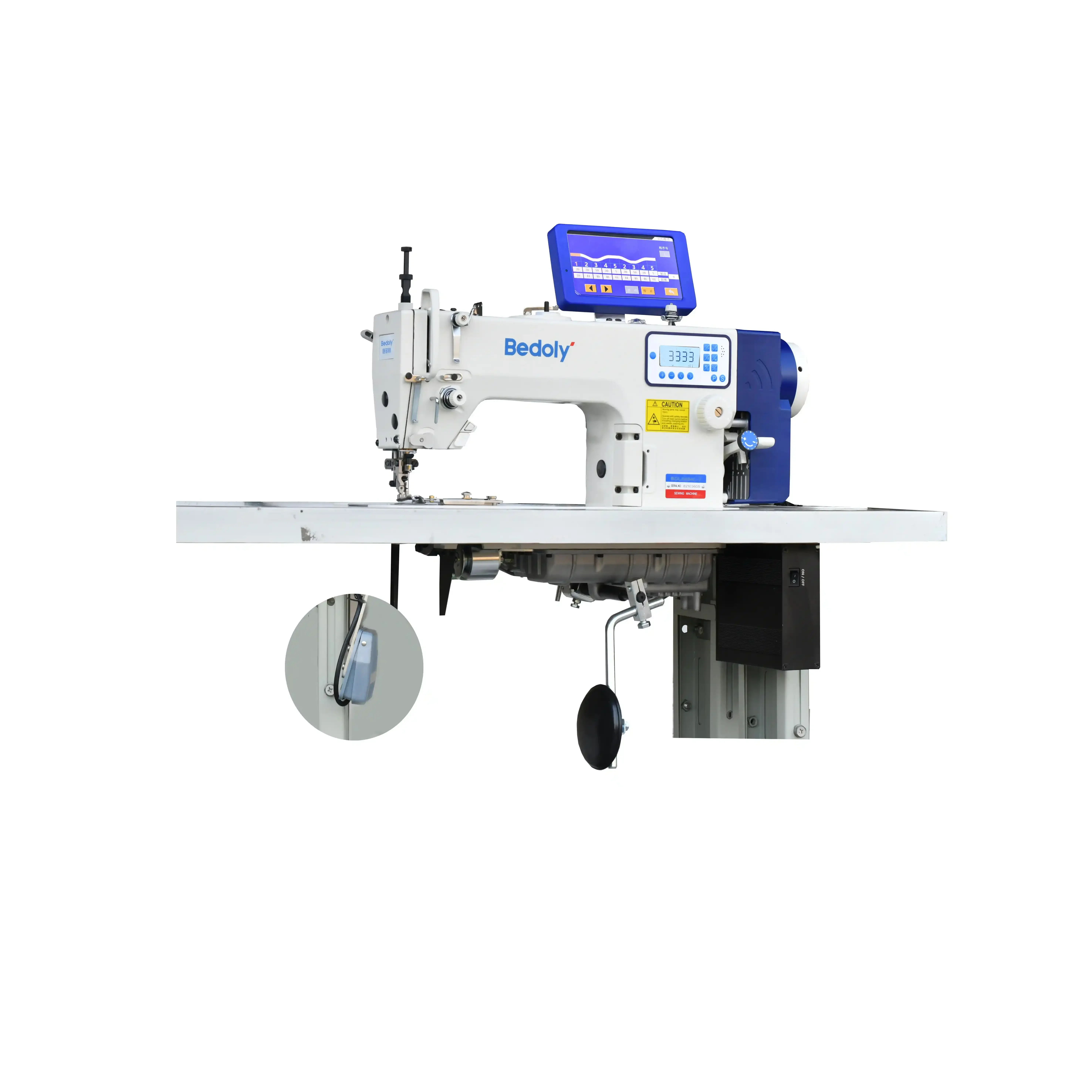 Programmable Plain Bed Sewing Machines