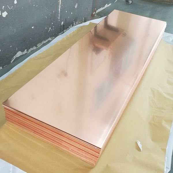 Copper steel sheet