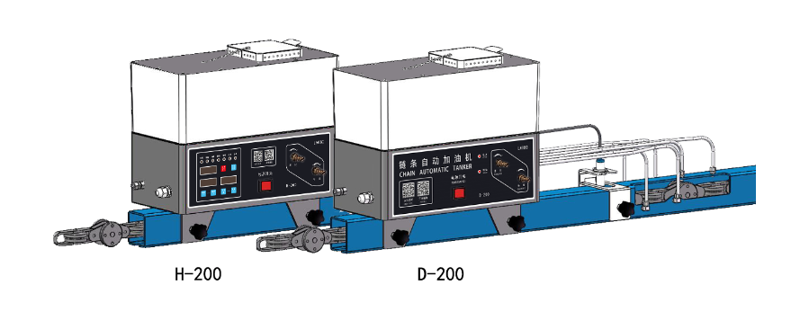 链条自动加油机结构示意图解 服务为先 中山市劳博机电科技供应