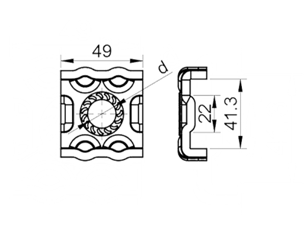 加強槽鋼扣板