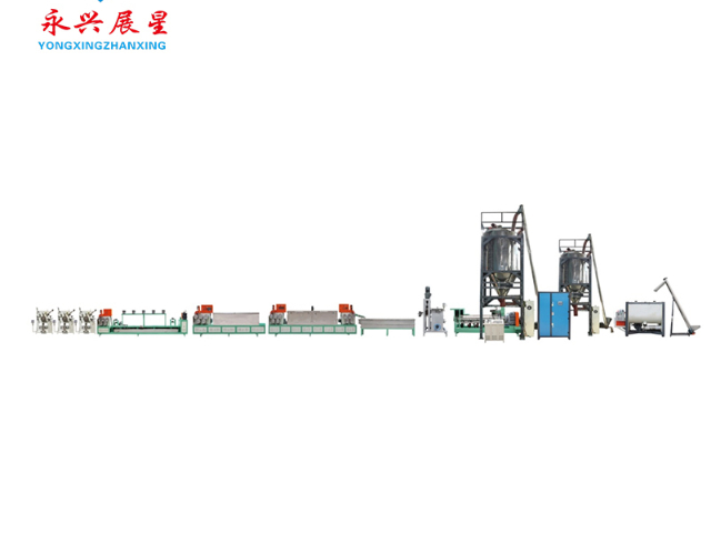 蘇州小型塑鋼打包帶生產(chǎn)線設(shè)備一出三