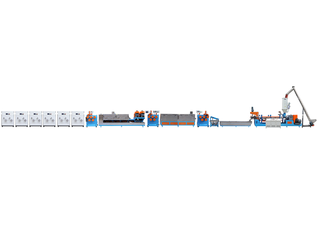 深圳塑料PP打包带生产线设备品牌,PP打包带生产线设备