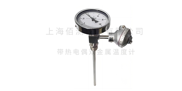 天津工业双金属温度计价格 上海佰测仪表供应