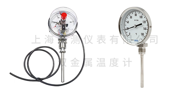 北京带热电偶双金属温度计 上海佰测仪表供应