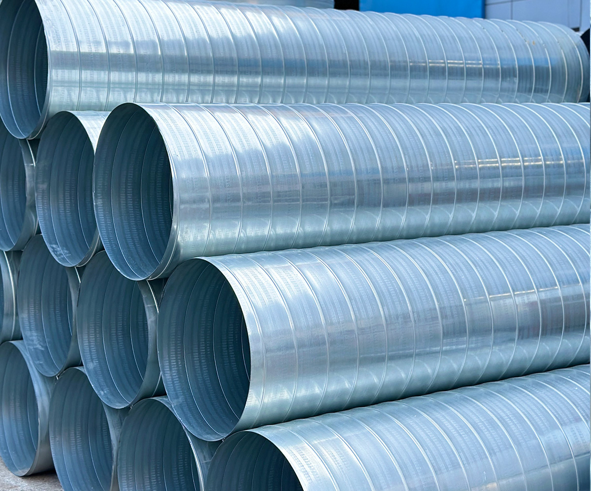 螺旋高質(zhì)量的螺旋風(fēng)管是怎么做出來(lái)的?