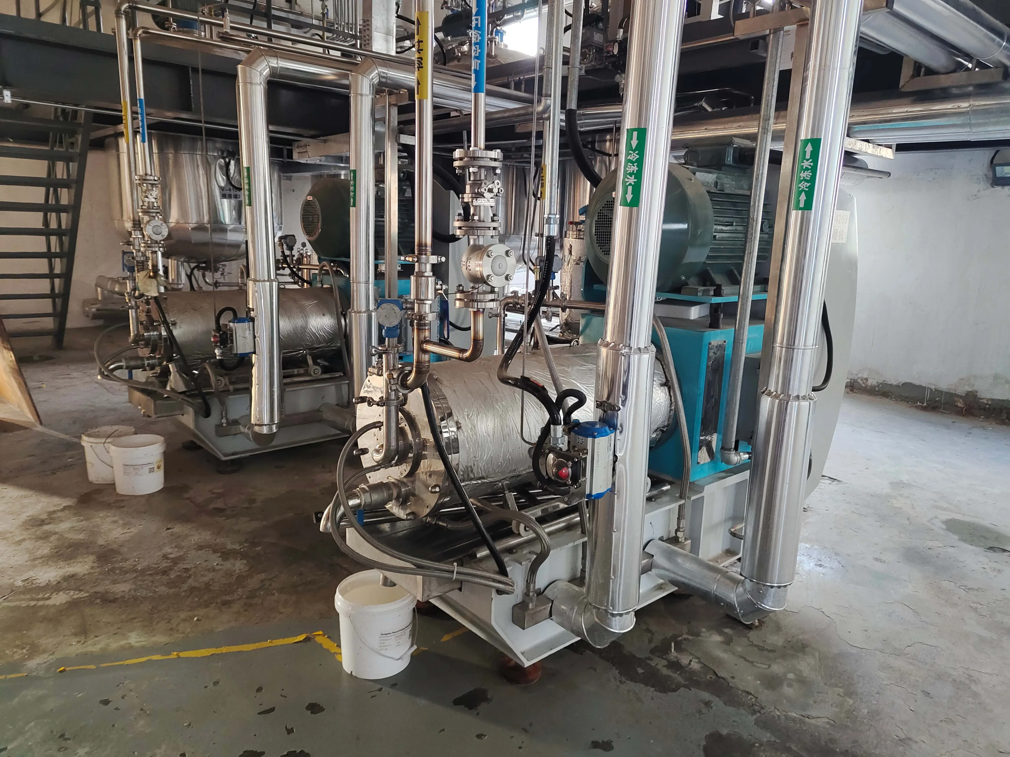 油墨砂磨機(jī)設(shè)備的清洗方式