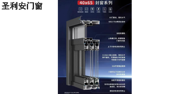 佛山隔音断桥铝平开窗厂家 圣利安门窗供应