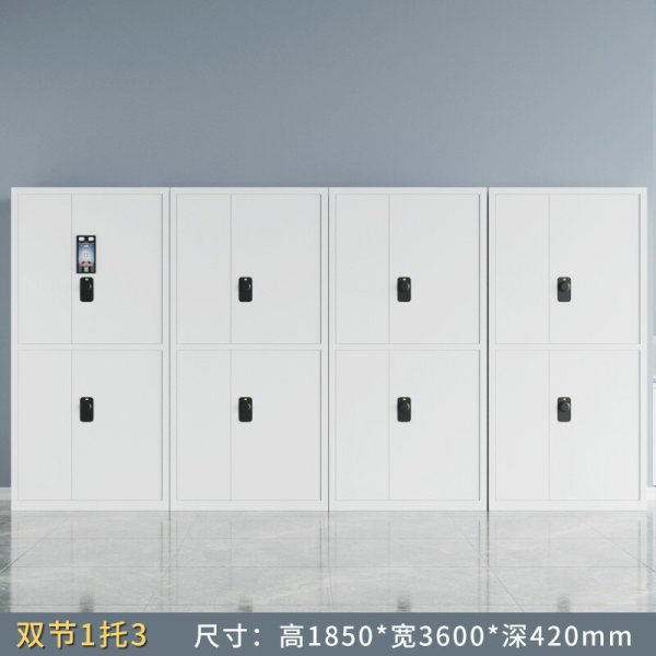 智能保密柜聯(lián)網(wǎng)柜局域網(wǎng)人臉識(shí)別現(xiàn)代簡(jiǎn)約移動(dòng)刷卡鋼制電子保密柜