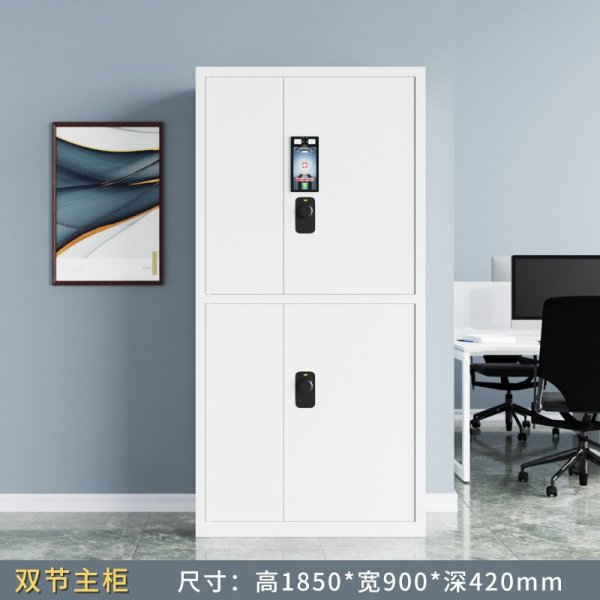 智能保密柜聯(lián)網(wǎng)柜局域網(wǎng)人臉識(shí)別現(xiàn)代簡(jiǎn)約移動(dòng)刷卡鋼制電子保密柜