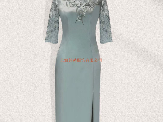 嘉定区传统服装旗袍 上海韩赫服饰供应