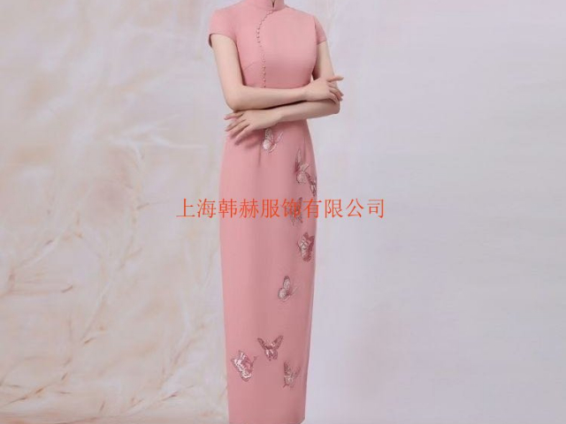 宝山区卖旗袍的地方 上海韩赫服饰供应