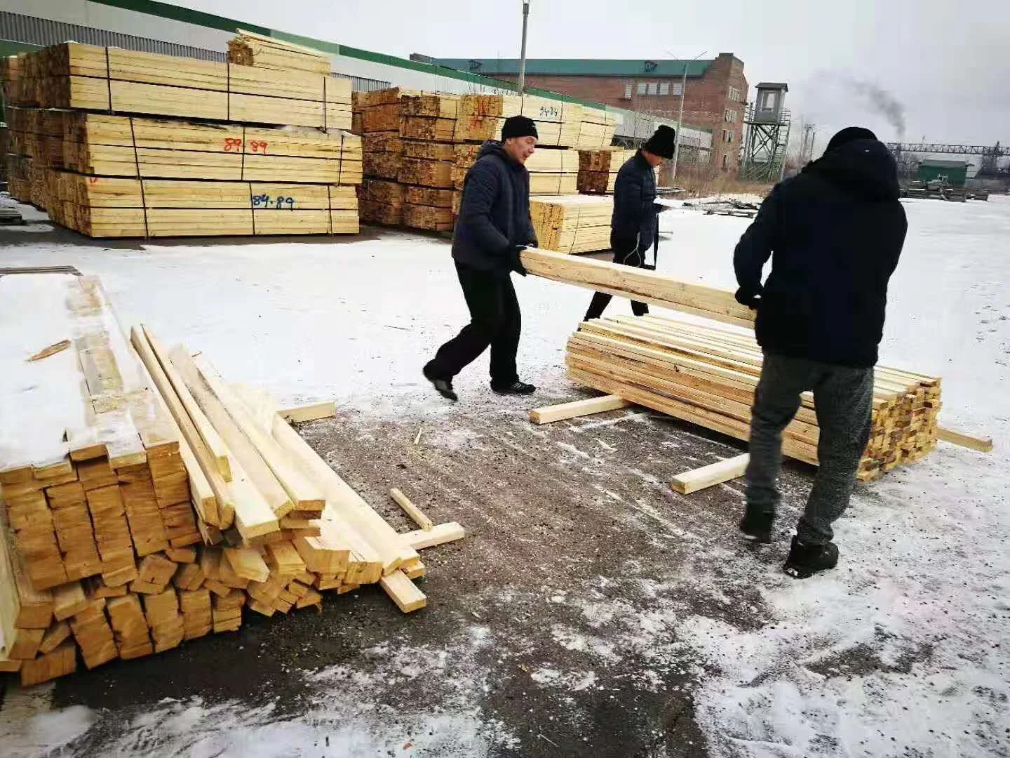 imported timber processing technology