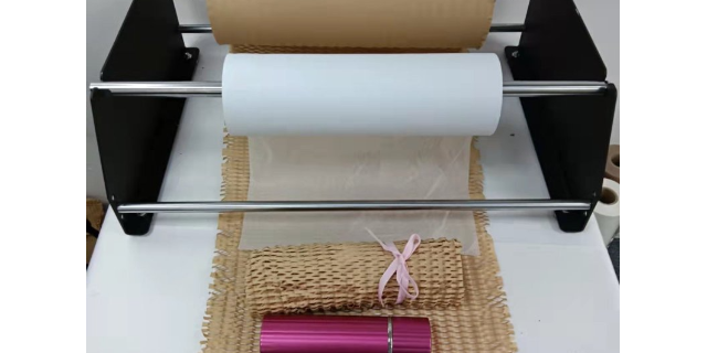 玻璃制品包装蜂窝纸拉纸机开发