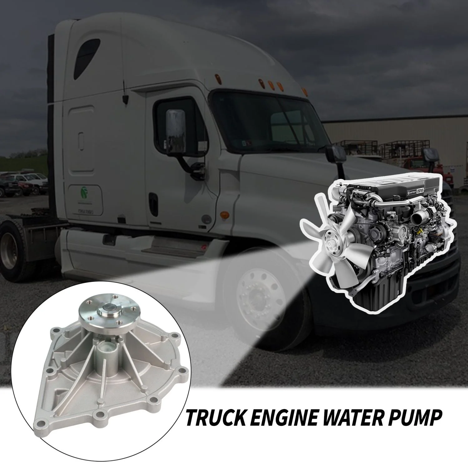 Truck Water Pump WP8030-