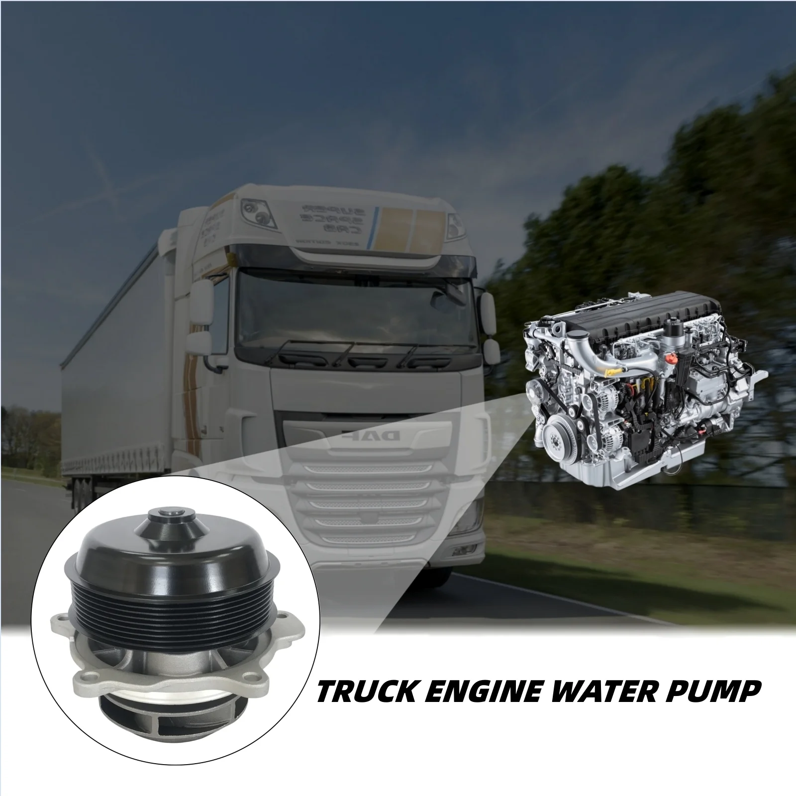 Truck Water Pump WP10341-