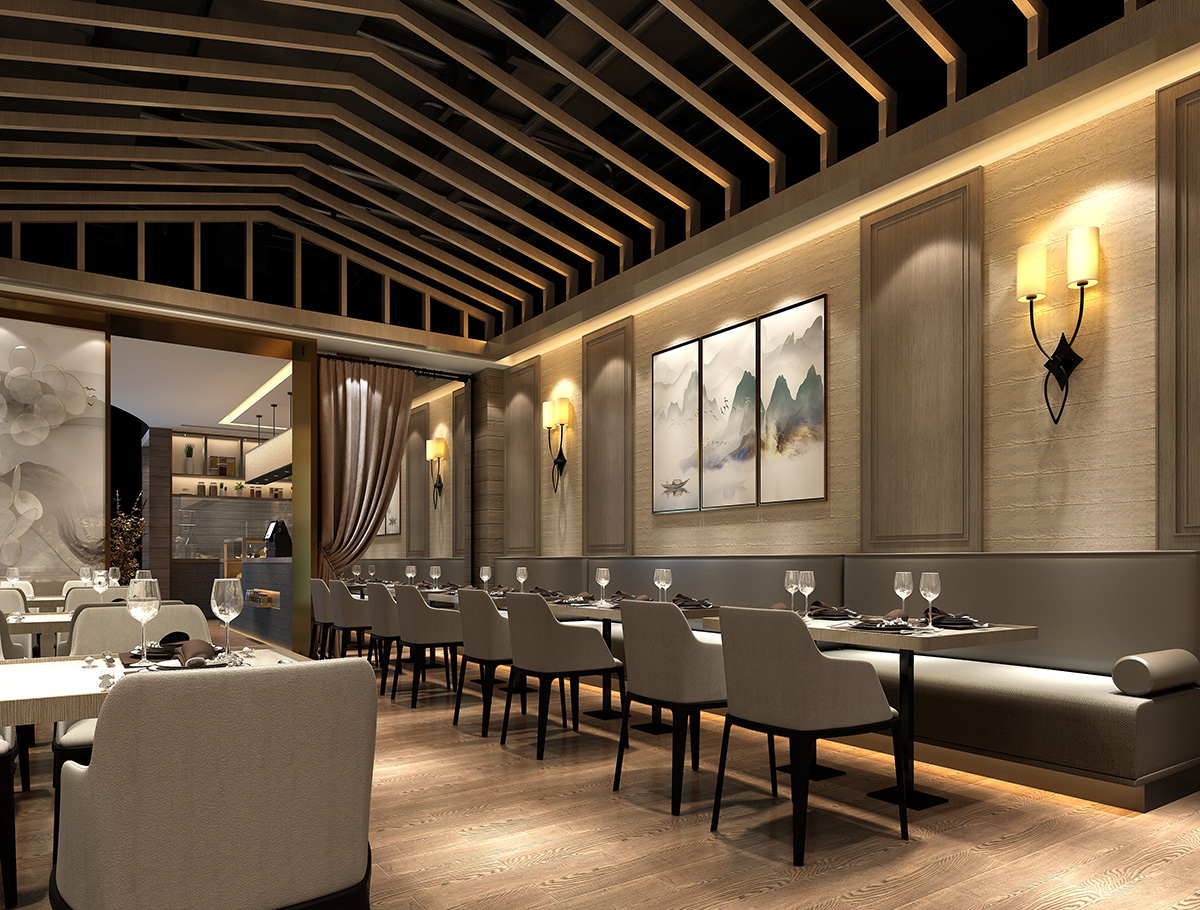 深圳禾山有素餐廳設(shè)計(jì)