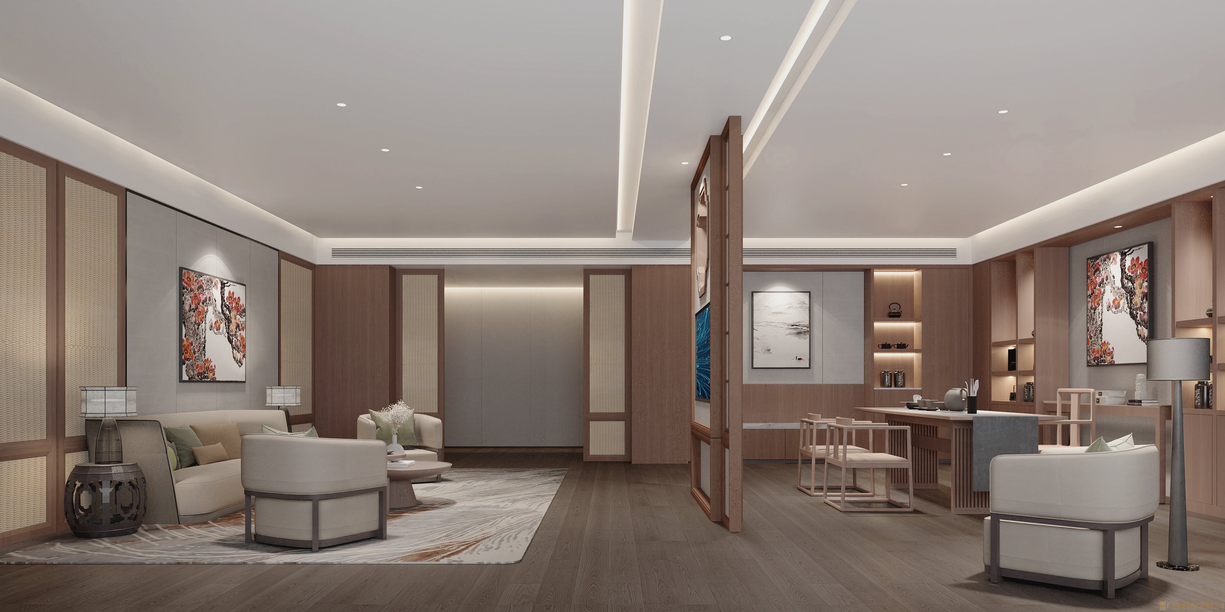 廣州珠江賓館室內(nèi)18~20層設(shè)計(jì)