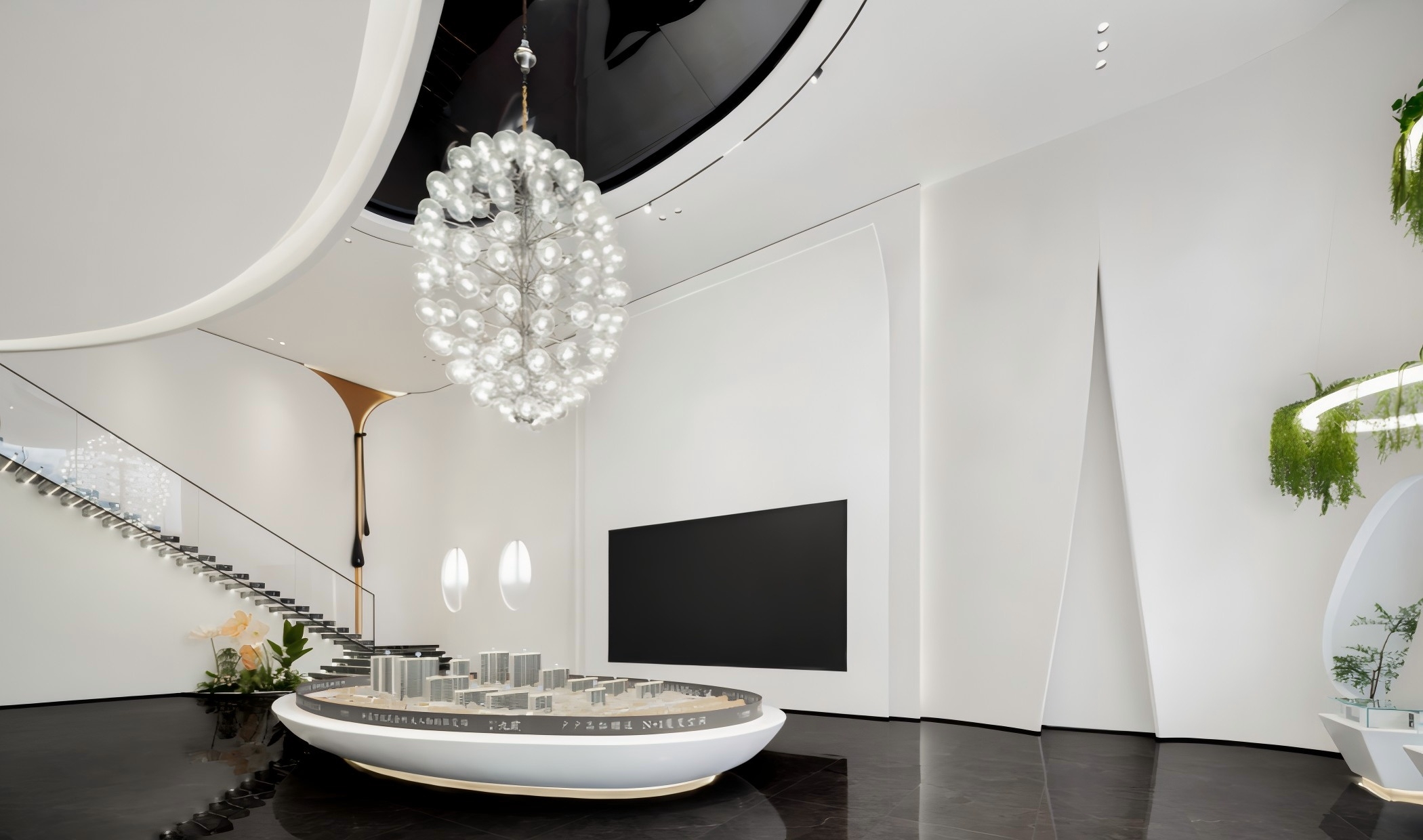 新作 . 太谷形上 | 1100㎡售樓處：未來形制的衍生續(xù)變