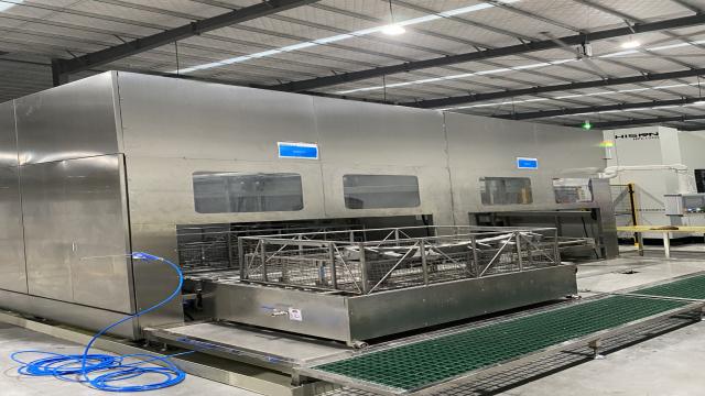 黑龙江新能源汽车行业通过式清洗设备 森弘鑫智能设备供应