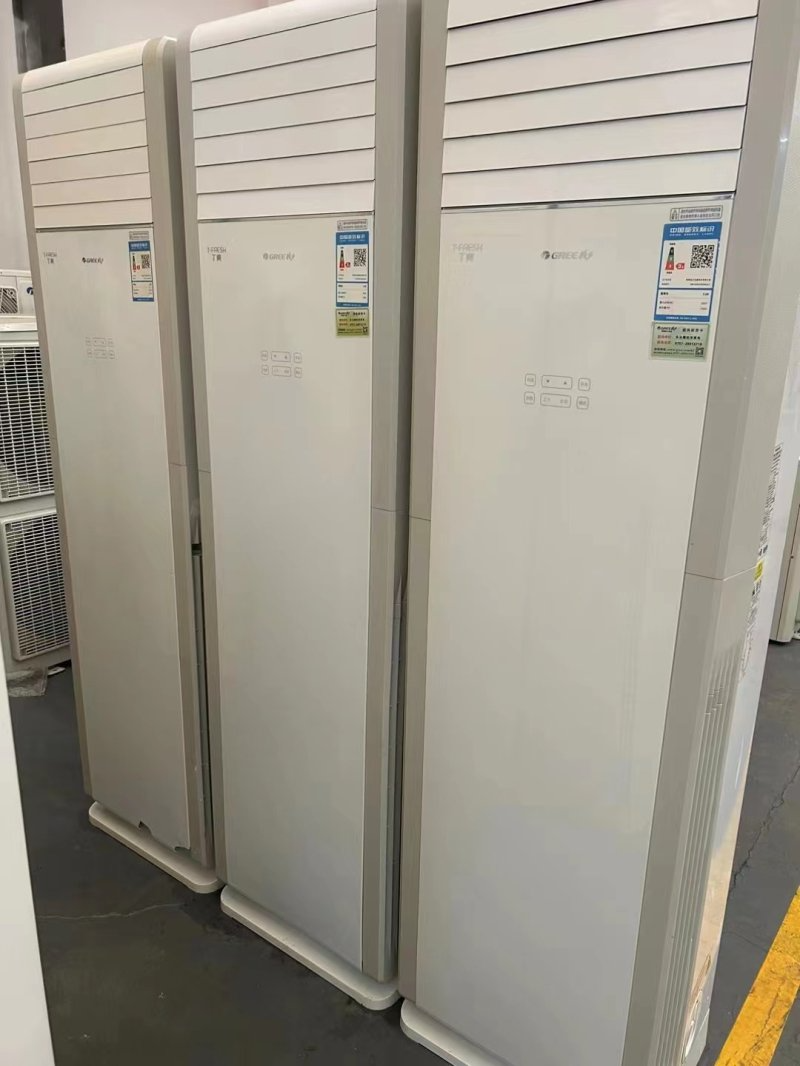 番禺区柜式二手空调出售 广州凉之夏冷气工程设备供应