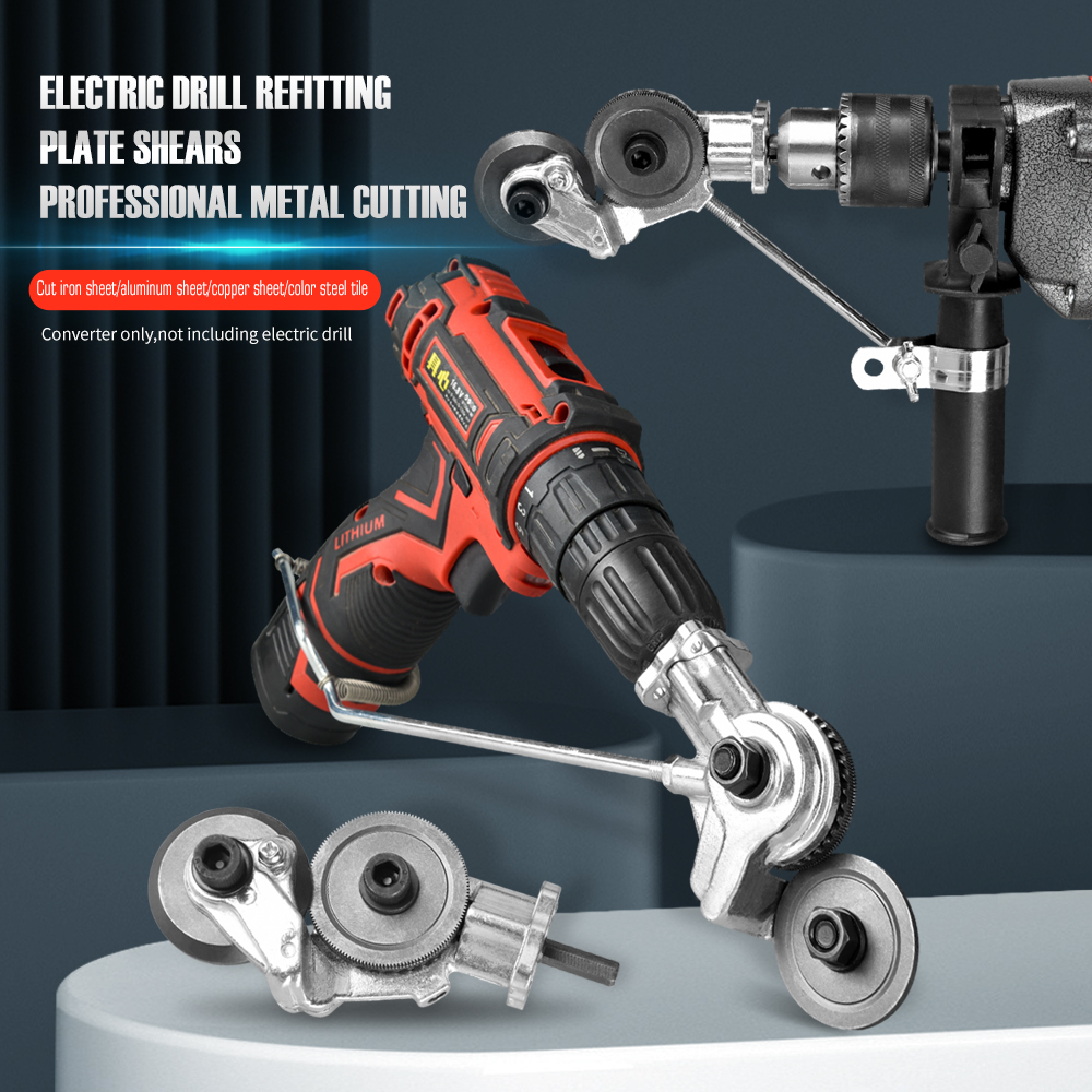 Electric Drill Refitting Plate Shears HighQuality Tools for Precision Cutting