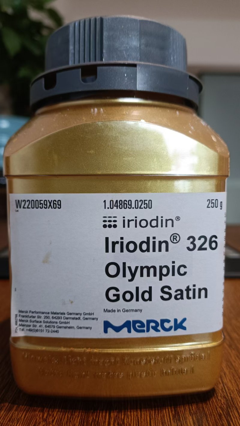 IRIODIN® 326 Olympic Gold Satin 珠光粉_上海恒曜化工有限公司