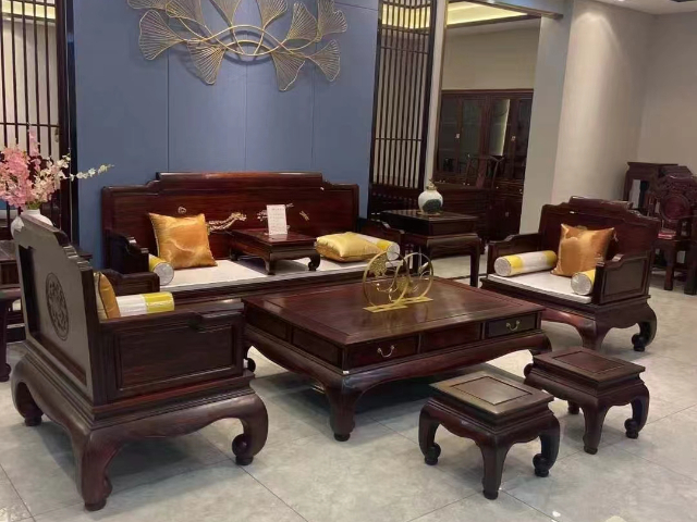 青浦区红木家具厂家直销 上海古红轩红木家具供应