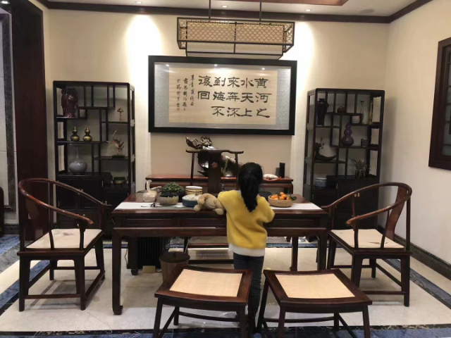长宁区酒廊红木家具 上海古红轩红木家具供应