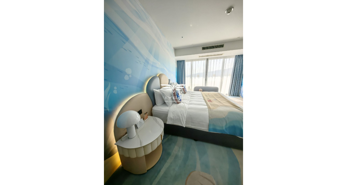 五指度假酒店沉浸式亲子房设计怎么收费 广州爱翼酒店设计投资发展供应