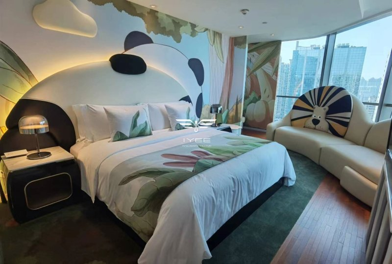 无锡文旅酒店亲子房设计公司 广州爱翼酒店设计投资发展供应