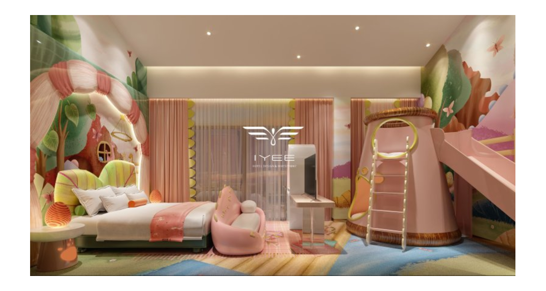 三沙文旅酒店沉浸式亲子房设计收费 广州爱翼酒店设计投资发展供应