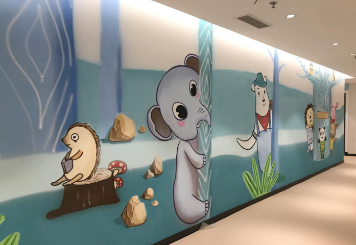 四川幼儿园墙壁墙体彩绘多少钱 四川蓉城福道文化传播供应