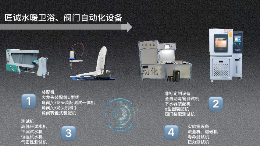 唐山非標定制設備南安自動化設備閥門自動化設備