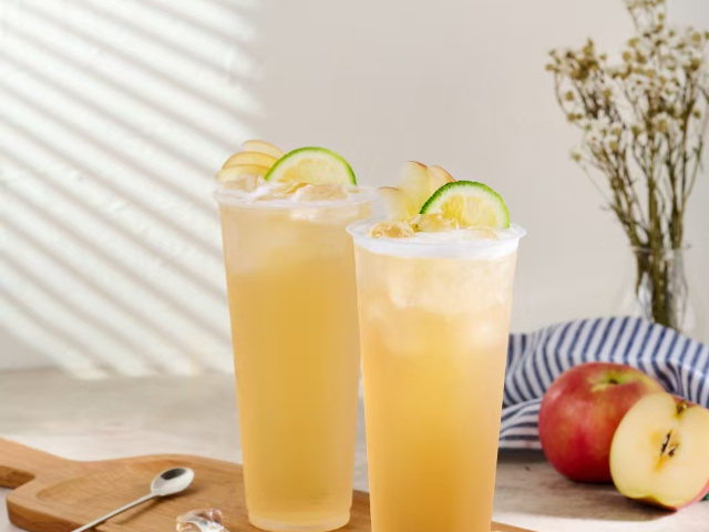 長寧濃漿蘋果醋飲加工 上海神財喬餐飲管理供應