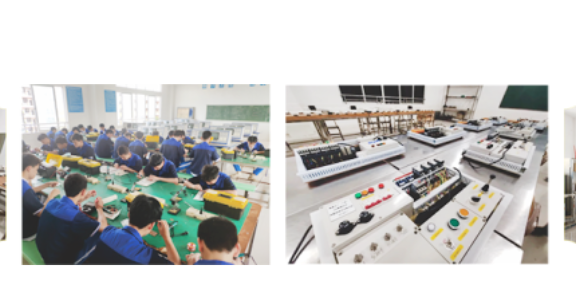 博罗技工学校机电工程系工业机器人应用与维护专业学生