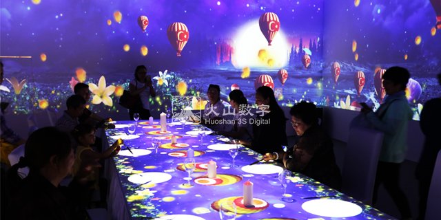 安徽3d全息餐厅厂家 来电咨询 深圳市火山图像数字技术供应