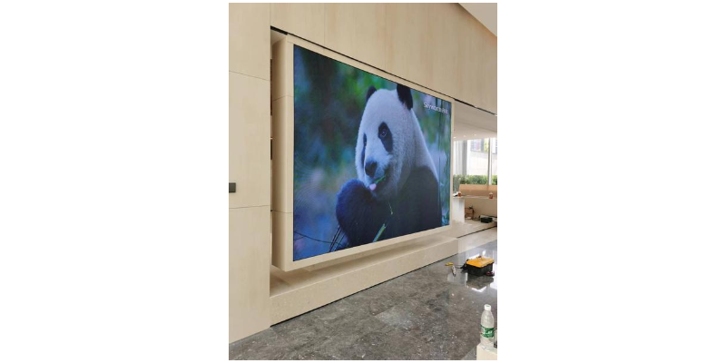 上海展览馆LED电子显示屏如何安装