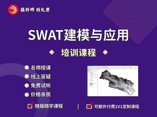 SWAT模型建模、参数率定及流域径流与泥沙模拟