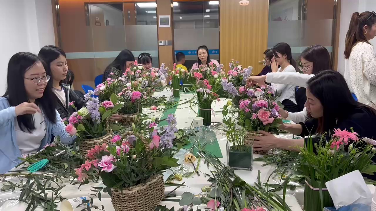 荔湾区女性花艺培训,花艺