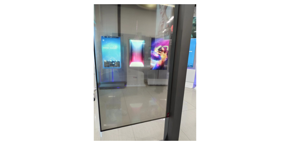 深圳49寸OLED透明滑轨屏生产厂家