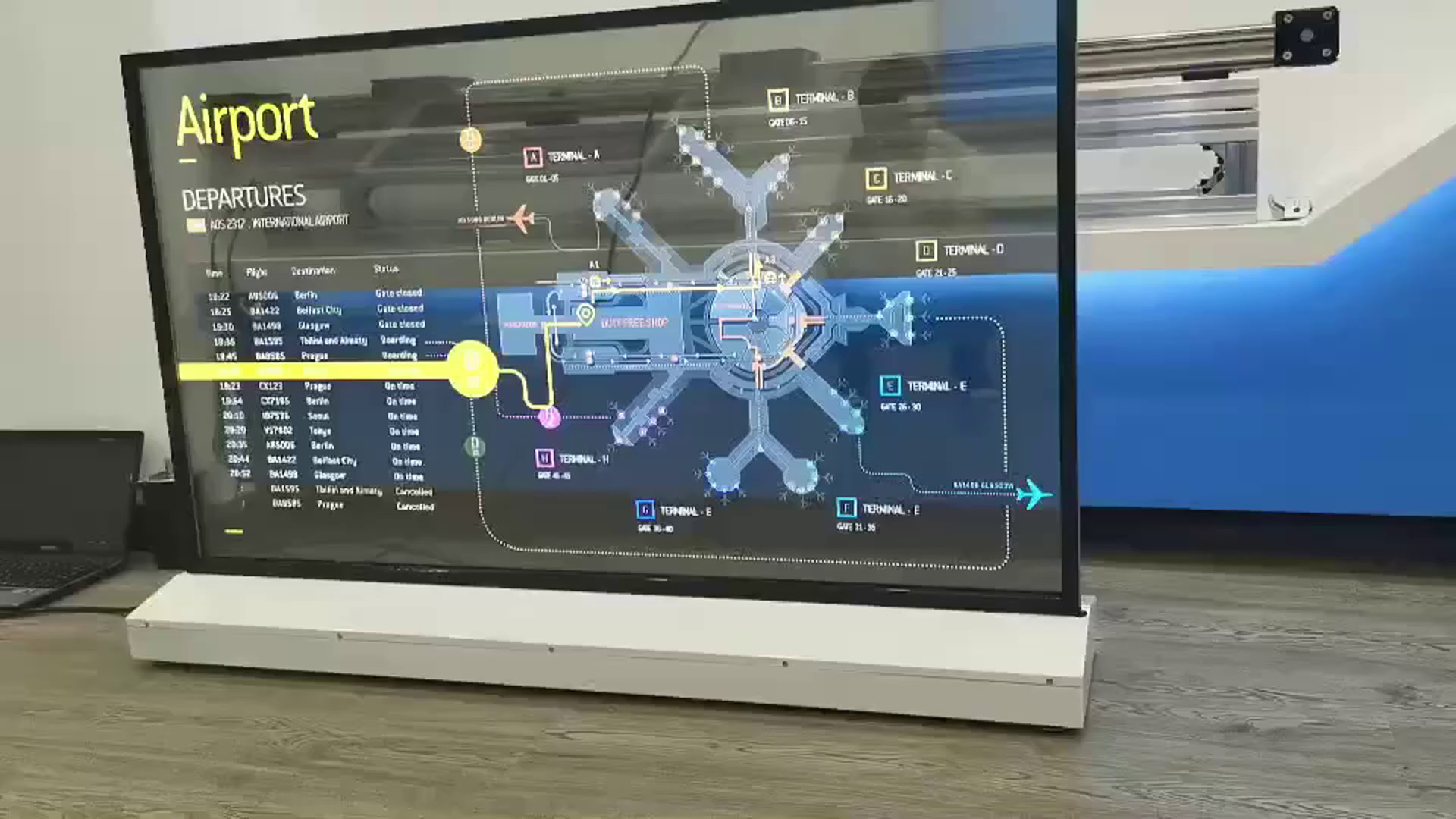 上海3DOLED透明拼接屏定制,OLED