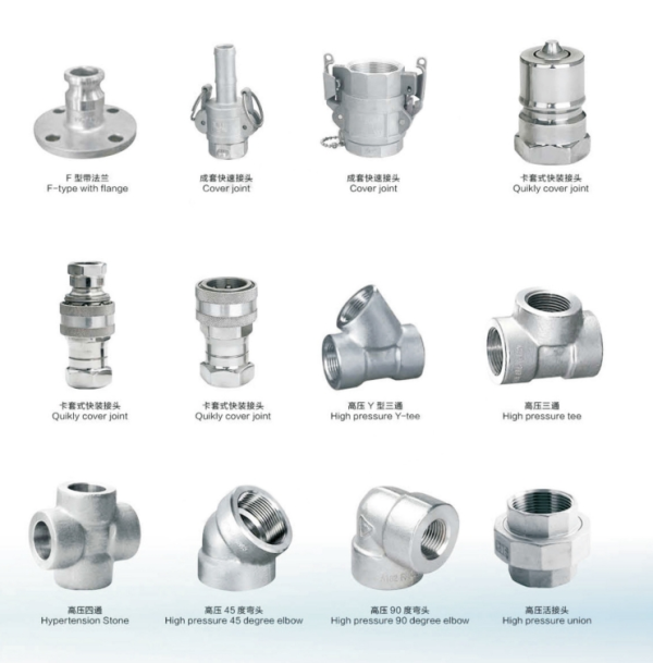 不銹鋼快速接頭/高壓管件系列