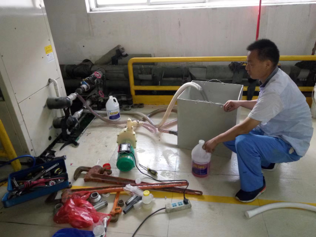 上海风冷式冷凝器清洗公司 昆山米来机电设备工程供应