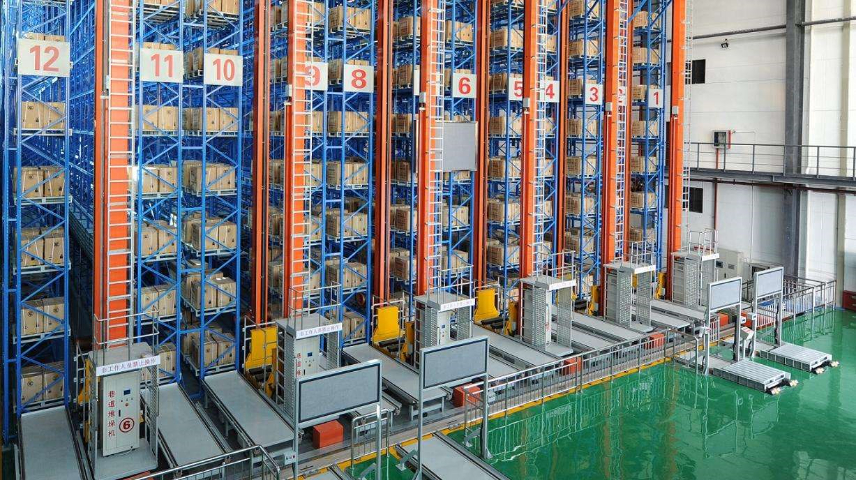 台州搬运机器人自动化立体仓库生产厂家 台州吉奥货架供应